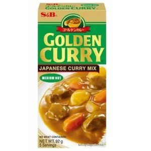 Golden Curry Medium Hot - S&B - 92g