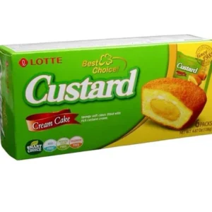 Custard Cream Cake x6 - Lotte - 138g