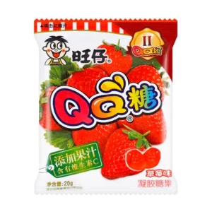 Mini Gomitas QQ Strawberry - Wangzai - 20 gr