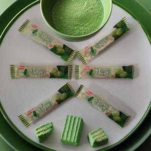 Nougat Candies Matcha [6u] - 90g - Fupaiyuan