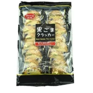 Black Sesame Cracker [16u]- 264g - Silang