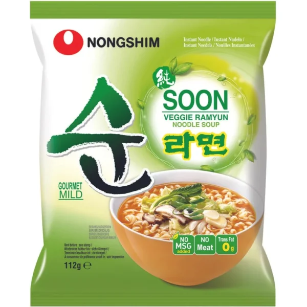 Soon Veggie Ramyun - Nongshim - 112 gr