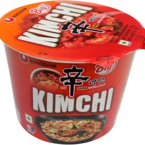 Kimchi Shin Noodle Big Cup - Nongshim - 112 gr