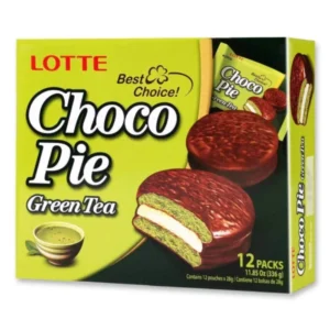 ChocoPie Green Tea [12u] 336g - Lotte