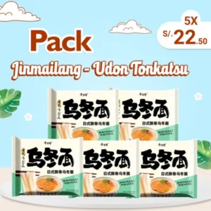 Pack x5 Udon Tonkatsu - Jinmailang