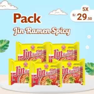 Pack x5 Jin Ramen Spicy - Ottogi