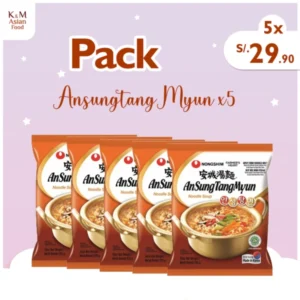 Pack x5 AnsungtanMyun - Nongshim