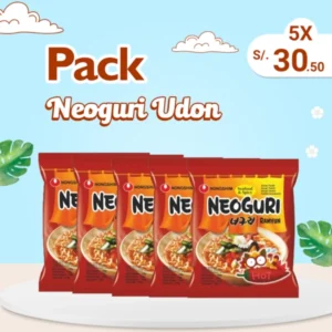 Pack x5 Neoguri Spicy - Nongshim