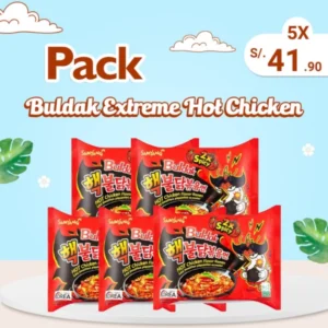 Pack x5 Buldak Extreme - Samyang