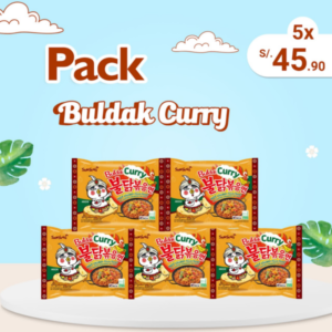 Pack x5 Buldak Curry - Samyang