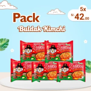 Pack x5 Buldak Kimchi - Samyang