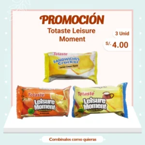 Promoción x3 Totaste Leisure Moment