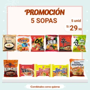 Promoción x5 Sopas I